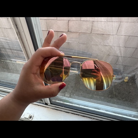 Chrome Ray Bans - Picture 1 of 5